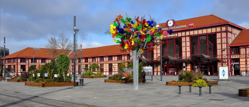 Travaux à la gare de Châteaucreux réalisé par Benetiere