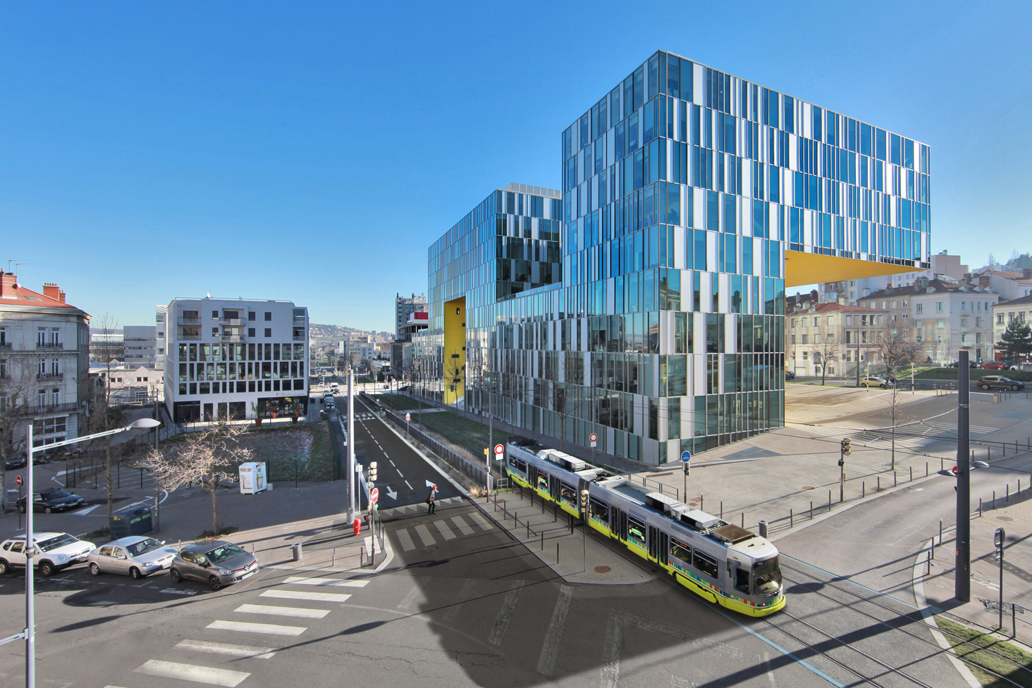 Travaux à la cité Grüner réalisé par Benetiere à Saint-Etienne
