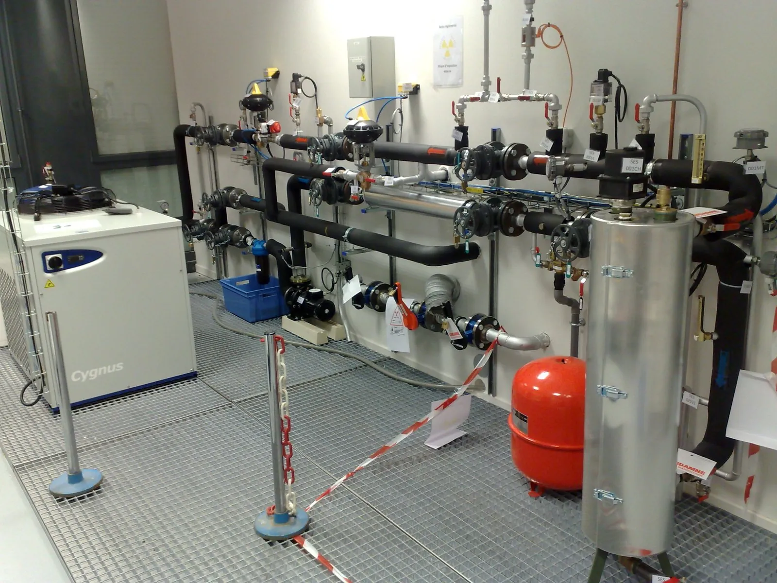 Panoplie hydraulique réalisée par BENETIERE pour l'IRUP
